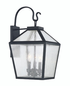 Woodstock 3-Light Outdoor Wall Lantern in Black (5-101-BK) Woodstock 3-Light Outdoor Wall Lantern in Black (5-101-BK)