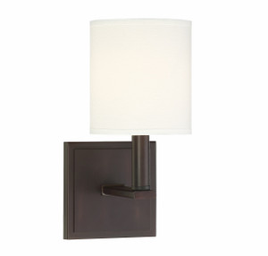 Waverly 1 Light English Bronze Sconce (9-1200-1-13)