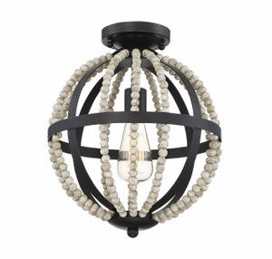 1-Light Ceiling Light in Oil Rubbed Bronze (M60031ORB) 1-Light Ceiling Light in Oil Rubbed Bronze (M60031ORB)