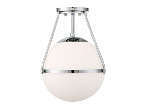 1-Light Ceiling Light in Chrome (M60054CH) 1-Light Ceiling Light in Chrome (M60054CH)
