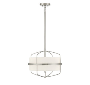 3-Light Pendant in Brushed Nickel (M70101BN) 3-Light Pendant in Brushed Nickel (M70101BN)
