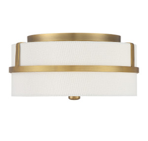 2-Light Ceiling Light in Natural Brass (M60065NB) 2-Light Ceiling Light in Natural Brass (M60065NB)
