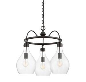 Pulaski 3 Light Chandelier (1-800-3-02)