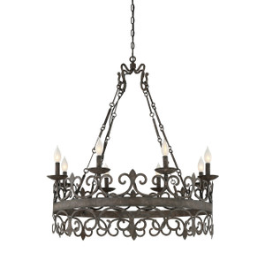 Flanders 8 Light Chandelier (1-8001-8-64)