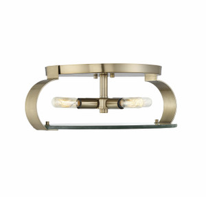 Drummond 16" Noble Brass Flush Mount (6-2158-16-127)