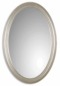Franklin Oval Silver Mirror (08601 P)