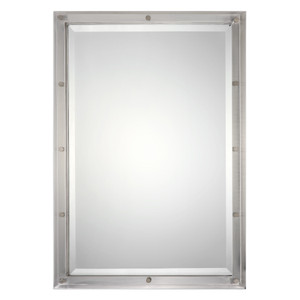 Manning Brushed Nickel Mirror (09106)