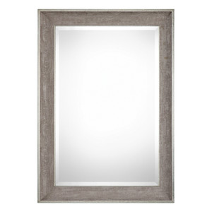 Corrado Textured Gray Mirror (09257)