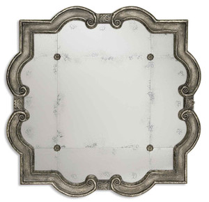 Prisca Distressed Silver Mirror (12557 P)