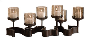 Ribbon Metal Candleholders (19731)