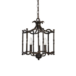 Candela Old World 3 Light Pendant (22112)