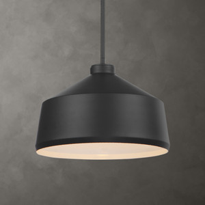 Holgate 1 Light Black Pendant (22179)