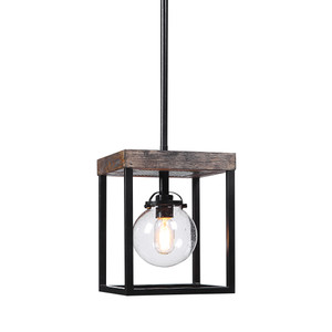 Pearsall 1 Light Industrial Mini Pendant (22183)