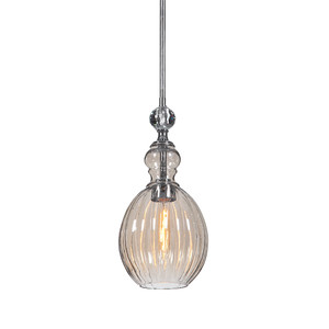 Gigi 1 Light Glass Mini Pendant (22186)