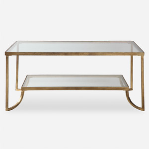 Katina Gold Leaf Coffee Table (24540) Katina Gold Leaf Coffee Table (24540)