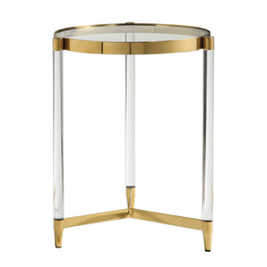 Kellen Glass Accent Table (24748)