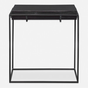 Telone Modern Black Side Table (25106) Telone Modern Black Side Table (25106)