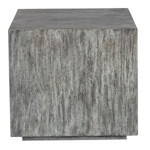 Kareem Modern Gray Side Table (25442)
