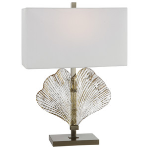 Anara Glass Leaf Table Lamp (26363-1)