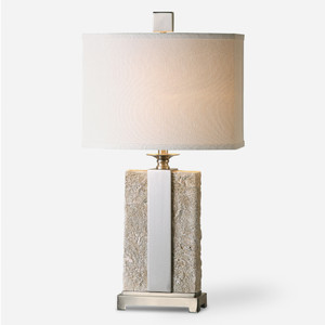 Bonea Stone Ivory Table Lamp (26508-1)