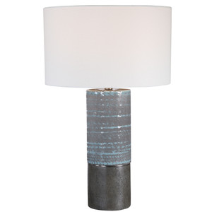 Prova Gray Textured Table Lamp (28372) Prova Gray Textured Table Lamp (28372)