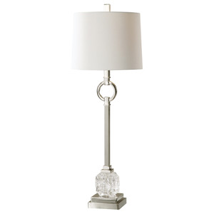 Bordolano Polished Nickel Buffet Lamp (29199-1)