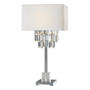 Resana Polished Nickel Lamp (27805-1)