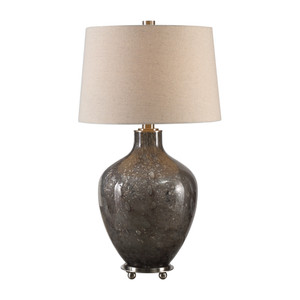 Adria Transparent Gray Glass Lamp (27802)