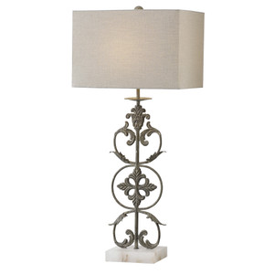 Gerosa Aged Bronze Table Lamp (27756-1)