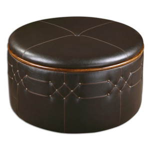 Brunner Round Storage Ottoman (23008)