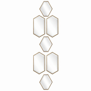 Sarita Moroccan Mirrors, Set/7 (09567) Sarita Moroccan Mirrors, Set/7 (09567)