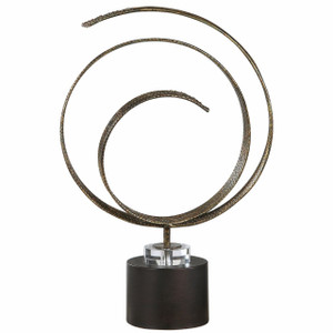 Elio Copper Patina Sculpture (17559)