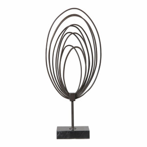 Remi Steel Ring Sculpture (18971)
