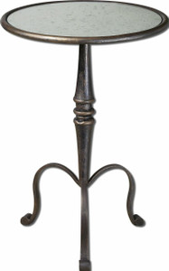 Anais Mirrored Accent Table (24274)