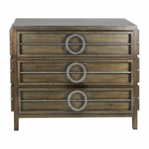 Riley Weather Walnut Accent Chest (25306) Riley Weather Walnut Accent Chest (25306)