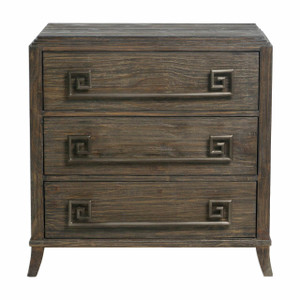 Baseer Charred Walnut Accent Chest (25324)