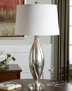 Palouse Champagne Leaf Lamp (26343)