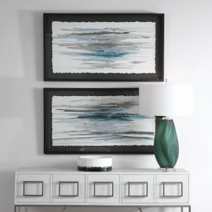 Washed Away Contemporary Prints, S/2 (35367)