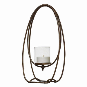 Rayne Open Iron Candleholder (17105)