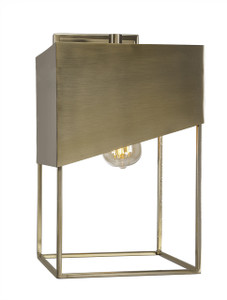 Neo 1 Light Wall Sconce In New Age Brass (1515-NAB-LED18A)