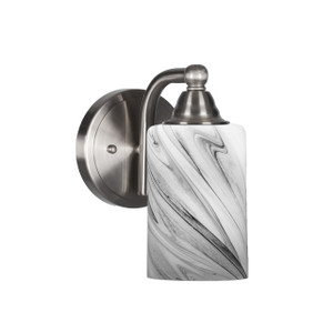 Paramount 1 Light Wall Sconce In Brushed Nickel (3421-BN-3009)