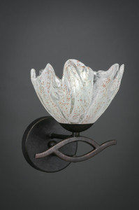 Revo 1 Light Wall Sconce In Dark Granite (141-DG-759)