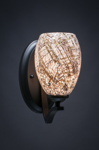 Zilo 1 Light Wall Sconce In Matte Black (551-MB-5054)