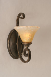 Elegante 1 Light Wall Sconce In Dark Granite (160-DG-750)