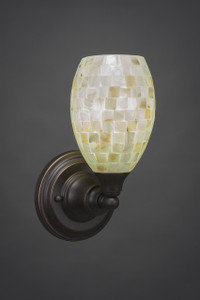 1 Light Wall Sconce In Dark Granite (40-DG-406)