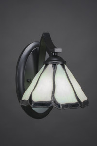 Zilo 1 Light Wall Sconce In Matte Black (551-MB-9125)