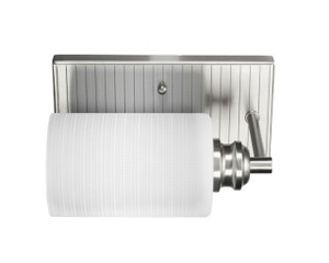 Edge 1 Light Wall Sconce In Brushed Nickel (1161-BN-4061)