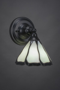 1 Light Wall Sconce In Matte Black (40-MB-9125)