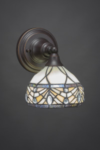 1 Light Wall Sconce In Dark Granite (40-DG-9485)
