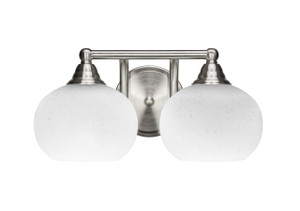 Paramount 2 Light Bath Bar In Brushed Nickel (3422-BN-212)